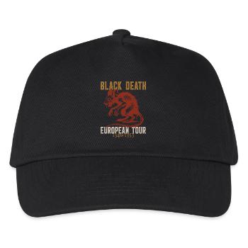 Tournée européenne de la peste noire 1346 1353 Médiévale - Casquette de baseball Enfant - noir - Devant