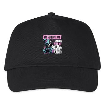 Pastel Goth Soft Goth Gaming Gamer - Kids’ Baseball Cap - black - Front