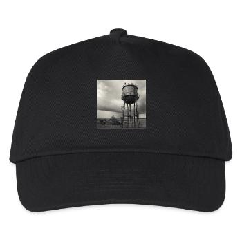 Bird of Prey Raven Water Tower Rétro Animal Crime - Casquette de baseball Enfant - noir - Devant