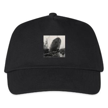 Robbe Shipyard Vintage Photo Animal Crime - Kids’ Baseball Cap - black - Front