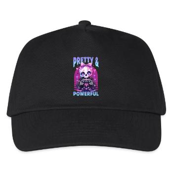 Pastel Goth Soft Goth Gaming Gamer - Kids’ Baseball Cap - black - Front