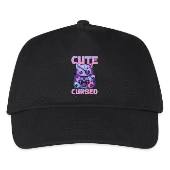 Pastel Goth Soft Goth Gaming Gamer - Kids’ Baseball Cap - black - Front