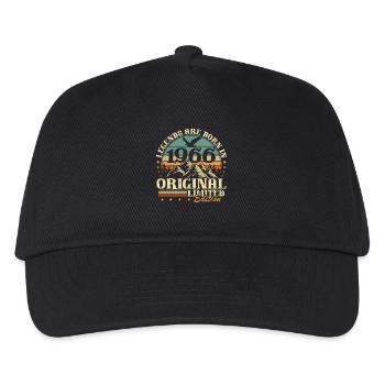 Legends 1966 Vintage 60th Birthday Gift - Kids’ Baseball Cap - black - Front