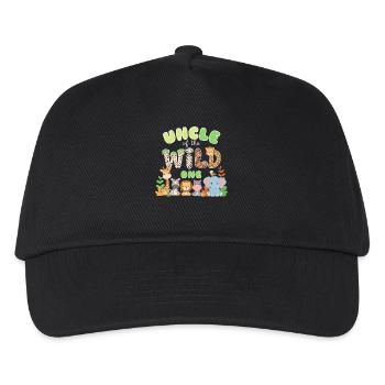 Onkel des Wilden - Kinder Basecap - Schwarz - Vorne