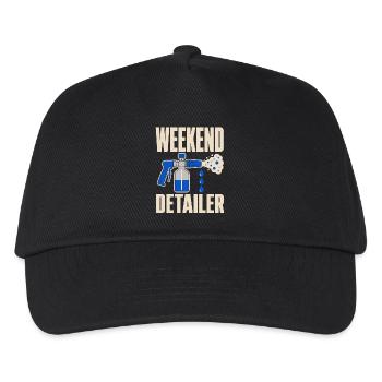 Garage Detailer Car Detailing Car Detailer - Kids’ Baseball Cap - black - Front