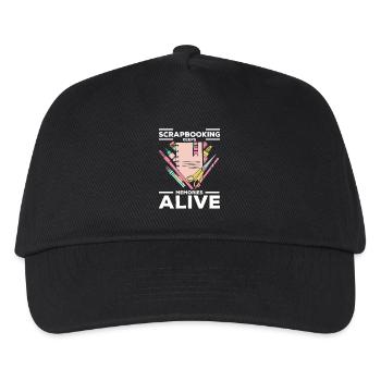 Garder les souvenirs vivants - Casquette de baseball Enfant - noir - Devant