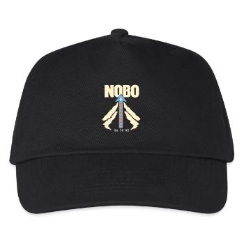 NOBO Appalachian Trail GA to ME Route Progress Hik - Kids’ Baseball Cap - black - Front