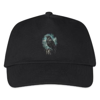 Raven Raven - Kids’ Baseball Cap - black - Front