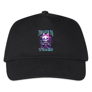 Pastel Goth Soft Goth Gaming Gamer - Kids’ Baseball Cap - black - Front