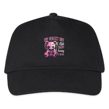 Pastel Goth Soft Goth Gaming Gamer - Kids’ Baseball Cap - black - Front