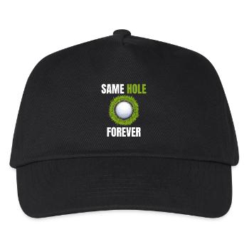 Bachelor Party Hole - Kids’ Baseball Cap - black - Front