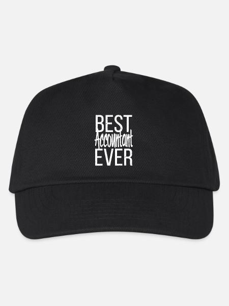 best accountant ever - Kinder Basecap - Schwarz