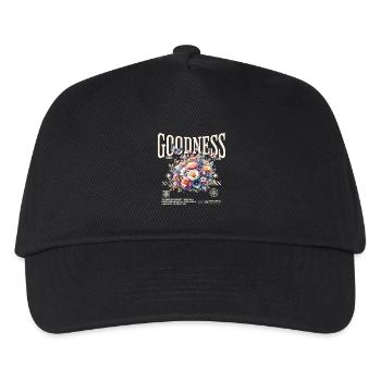 Goodness Floral Bouquet Butterflies - Kids’ Baseball Cap - black - Front