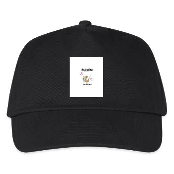 Putzfee  - Kinder Basecap - Schwarz - Vorne