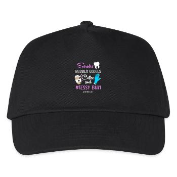 Zahnarzt - Kinder Basecap - Schwarz - Vorne