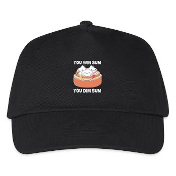 Dim sum - Kids’ Baseball Cap - black - Front