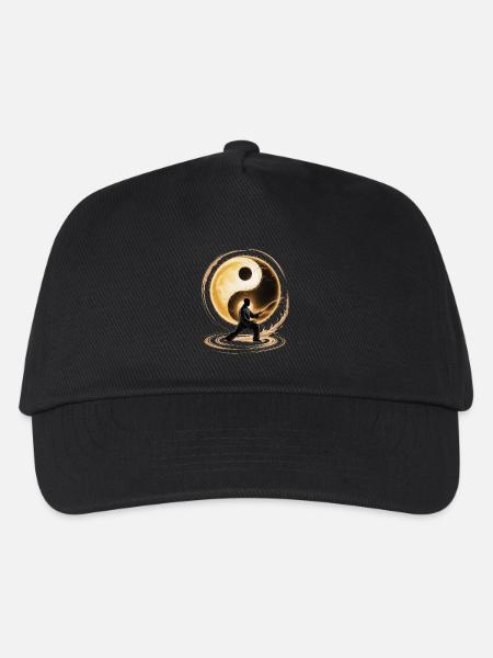 Tai Chi Zen Meditation – Chi Qigong Training - Kinder Basecap - Schwarz