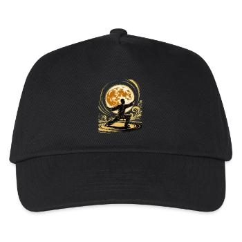 Tai Chi Zen Meditation – Chi Qigong Training - Kinder Basecap - Schwarz - Vorne