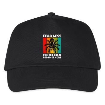 Red-knee tarantula - Kids’ Baseball Cap - black - Front