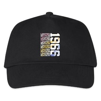 LIMITED EDITION 1966 - 60 YEARS - 60TH BIRTHDAY - Kids’ Baseball Cap - black - Front