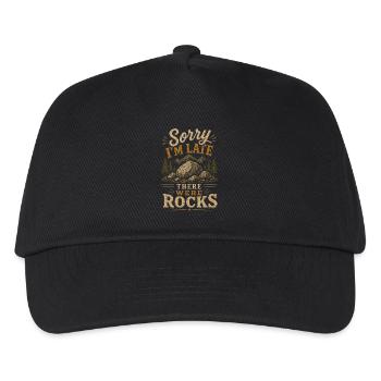 Rock Collector Rock Geology Fan - Kids’ Baseball Cap - black - Front