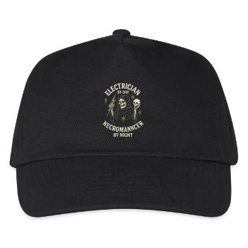 Electrician Necromancer - Kids’ Baseball Cap - black - Front