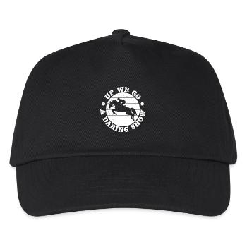 Hobby Horse Rider Up We Go English Riding - Kids’ Baseball Cap - black - Front