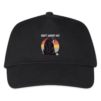 Don't Annoy Me Bernese - Kids’ Baseball Cap - black - Front