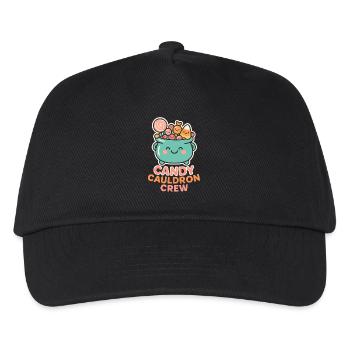Candy Cauldron Crew - Kids’ Baseball Cap - black - Front