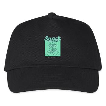UFO Pizza Snack - Kids’ Baseball Cap - black - Front