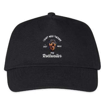 Rottweiler Therapy Dog - Kids’ Baseball Cap - black - Front