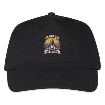 I'm not old, I'm classic | Biker | Motorcycling - Kids’ Baseball Cap - black - Front