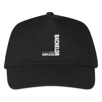 Bachelor Jura - Kinder Basecap - Schwarz - Vorne