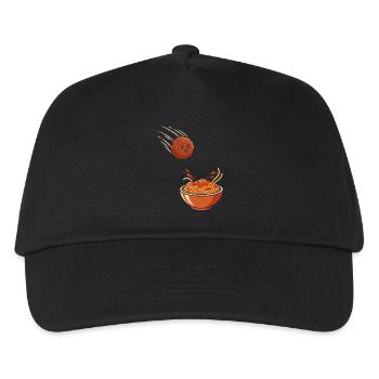 Fearless Meatball vs. Spaghetti - Kinder Basecap - Schwarz - Vorne