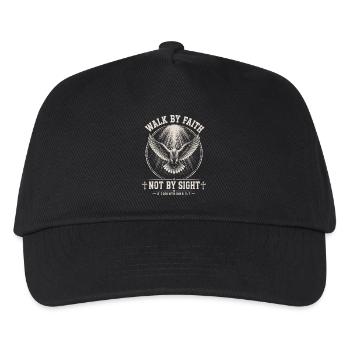 Walk By Faith Dove - Kinder Basecap - Schwarz - Vorne