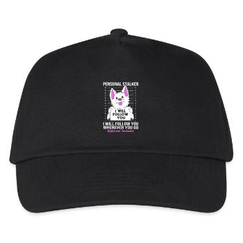 West Highland Terrier - Kinder Basecap - Schwarz - Vorne