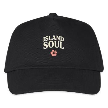 Island Soul - Kinder Basecap - Schwarz - Vorne