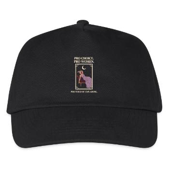 Pro Choice Pro Women Pro Tired Of Explaining - Kinder Basecap - Schwarz - Vorne