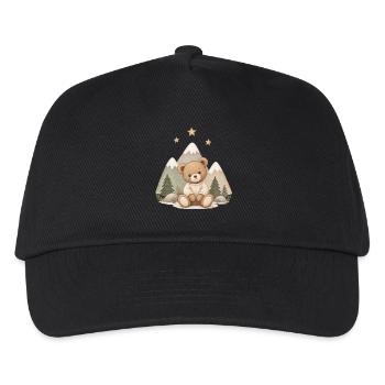 LITTLE EXPLORER - Kinder Basecap - Schwarz - Vorne