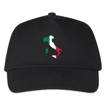 Italy - Kids’ Baseball Cap - black - Front