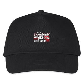 I am A Cosmetologist - Kids’ Baseball Cap - black - Front