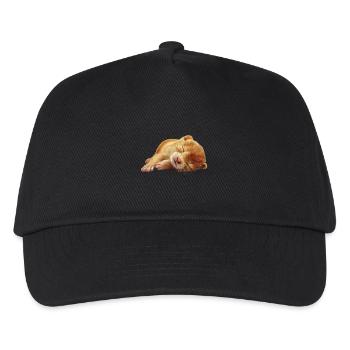 Wiesel - Kinder Basecap - Schwarz - Vorne