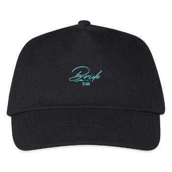 Team Bride - Kinder Basecap - Schwarz - Vorne