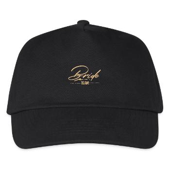Team Bride - Kinder Basecap - Schwarz - Vorne