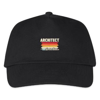 Architecte - Casquette de baseball Enfant - noir - Devant