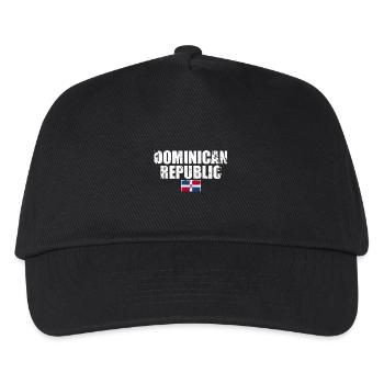 Dominican Republic Vintage Flag Dominican - Kids’ Baseball Cap - black - Front