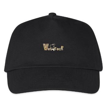 Funny Vet Tech - Kids’ Baseball Cap - black - Front