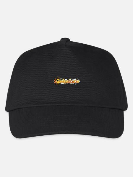 Sonnenschein - Kinder Basecap - Schwarz