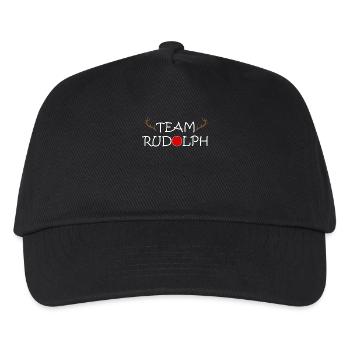Team Rudolph - Kinder Basecap - Schwarz - Vorne