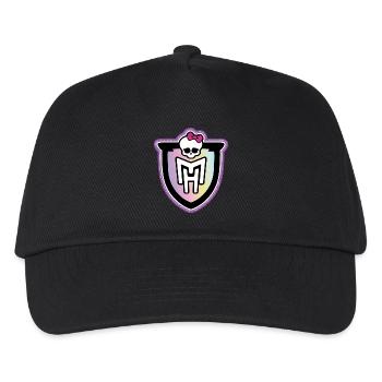 Monster High™ Brustlogo Mit Totenkopf - Kinder Basecap - Schwarz - Vorne